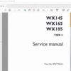 Case WX145 WX165 WX185 Tier 3 Service Manual