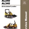 Gehl AL 140 Articulated Loader Repair Service Manual