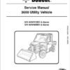 Bobcat 3650 Toolcat Utility Vehicle Service Repair Manual