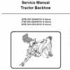 Bobcat 6TB, 7TB, 8TB Backhoe Tractor Service Manual