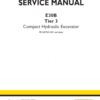New Holland E30B Tier 3 Compact Excavator Service Manual