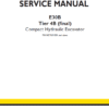 New Holland E30B Tier 4B Compact Excavator Service Manual