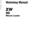 Hitachi ZW20 Wheel Loader Service Repair Manual