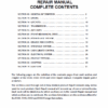 New Holland FX30, FX40, FX50, FX60 Forage Harvesters Service Manual