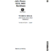 John Deere 9250, 9400 Backhoe Loader Repair Service Manual