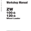 Hitachi ZW100-G, ZW120-G Wheel Loader Service Repair Manual