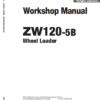 Hitachi ZW120-5B Wheel Loader Service Repair Manual
