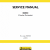 New Holland E485C Crawler Excavator Service Manual