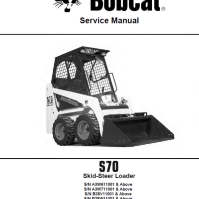Cart Bobcat S70 Skid-Steer Loader Service Manual