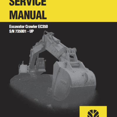 New Holland EC350 Crawler Excavator Service Manual
