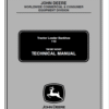 John Deere 110 Tractor Loader Backhoe Technical Manual (TM1987)