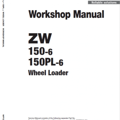 Hitachi ZW150-6 Wheel Loader Service Repair Manual