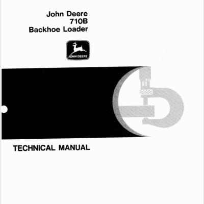 John Deere 710B Backhoe Loader Service Manual