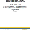 New Holland T7.175, T7.190, T7.210, T7.225 Tractor Service Manual