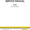 New Holland E30C Mini Excavator Service Manual
