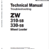 Hitachi ZW310-5A, ZW310-5B Wheel Loader Service Repair Manual