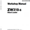 Hitachi ZW310-6 Wheel Loader Service Repair Manual