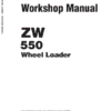 Hitachi ZW550, ZW550-G Wheel Loader Service Repair Manual