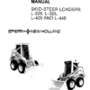 New Holland L225, L325, L425, L445 Skid Steer Service Manual