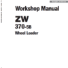 Hitachi ZW370-5B Wheel Loader Service Repair Manual