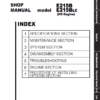 New Holland E215B, E215BLC Excavator Service Manual