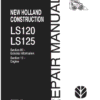 New Holland LS120, LS125 SkidSteer Service Manual