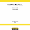 New Holland E16B, E18B Excavator Service Manual