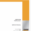 Case Cx75C SR Excavator Manual