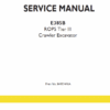 New Holland E385B ROPS Tier 3 Excavator Service Manual
