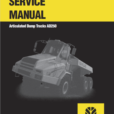 New Holland AD250 Dump Truck Service Manual