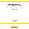 New Holland F106.8, F106.8A, F156.8, F156.8A Motor Grader Manual