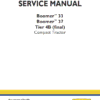 New Holland Boomer 33 and Boomer 37 Tractor Service Manual