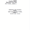 John Deere 1050K Crawler Dozer Services Manual TM
