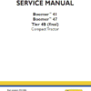 New Holland Boomer 41 and Boomer 47 Tractor Service Manual