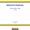 New Holland TT35, TT40, TT45 Tractor Service Manual