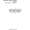 John Deere 1050K PL Pipelayer Crawler Dozer Service Manual