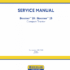 New Holland Boomer 20 and Boomer 25 Tractor Service Manual