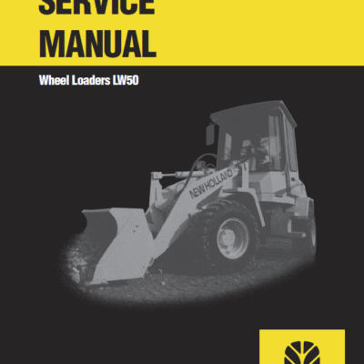 Cart New Holland LW50 Wheel Loaders Service Manual