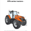 AGCO DT205B, DT225B, DT250B, DT275B, DT300B Tractor Service Manual