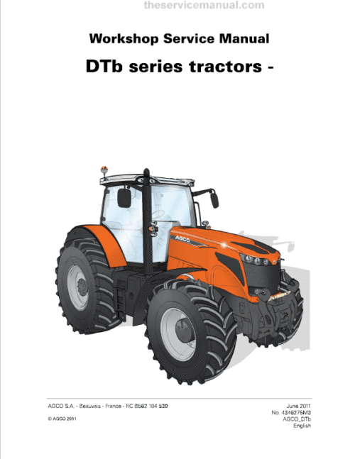 1-18-3.png AGCO DT205B, DT225B, DT250B, DT275B, DT300B Tractor Service Manual