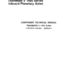 John Deere TeamMate V 1400 Series Inboard Planetary Axles Technical Manual