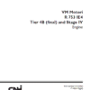 CNH VM Motori R 753 IE4 Tier 4B and Stage IV Engine Service Manual