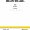 ISM Tier 4 Engine Service Repair Manual