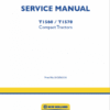 New Holland T1560, T1570 Tractors Service Manual