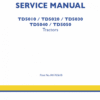 New Holland TD5030, TD5040, TD5050 Tractor Service Manual