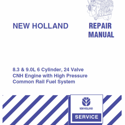 Cart CNH 8.3 & 9.0L 6 Cylinder, 24 Valve Engine Manual