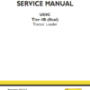 New Holland U80C Tractor Backhoe Service Manual