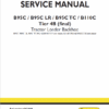 New Holland B95C, B95C TC, B95C LR Backhoe Loader Service Manual