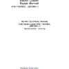 John Deere 210K Tractor Loader Repair Service Manual