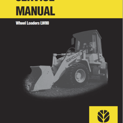 Cart New Holland LW80 Wheel Loaders Service Manual